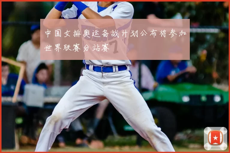 中国女排奥运备战计划公布将参加世界联赛分站赛